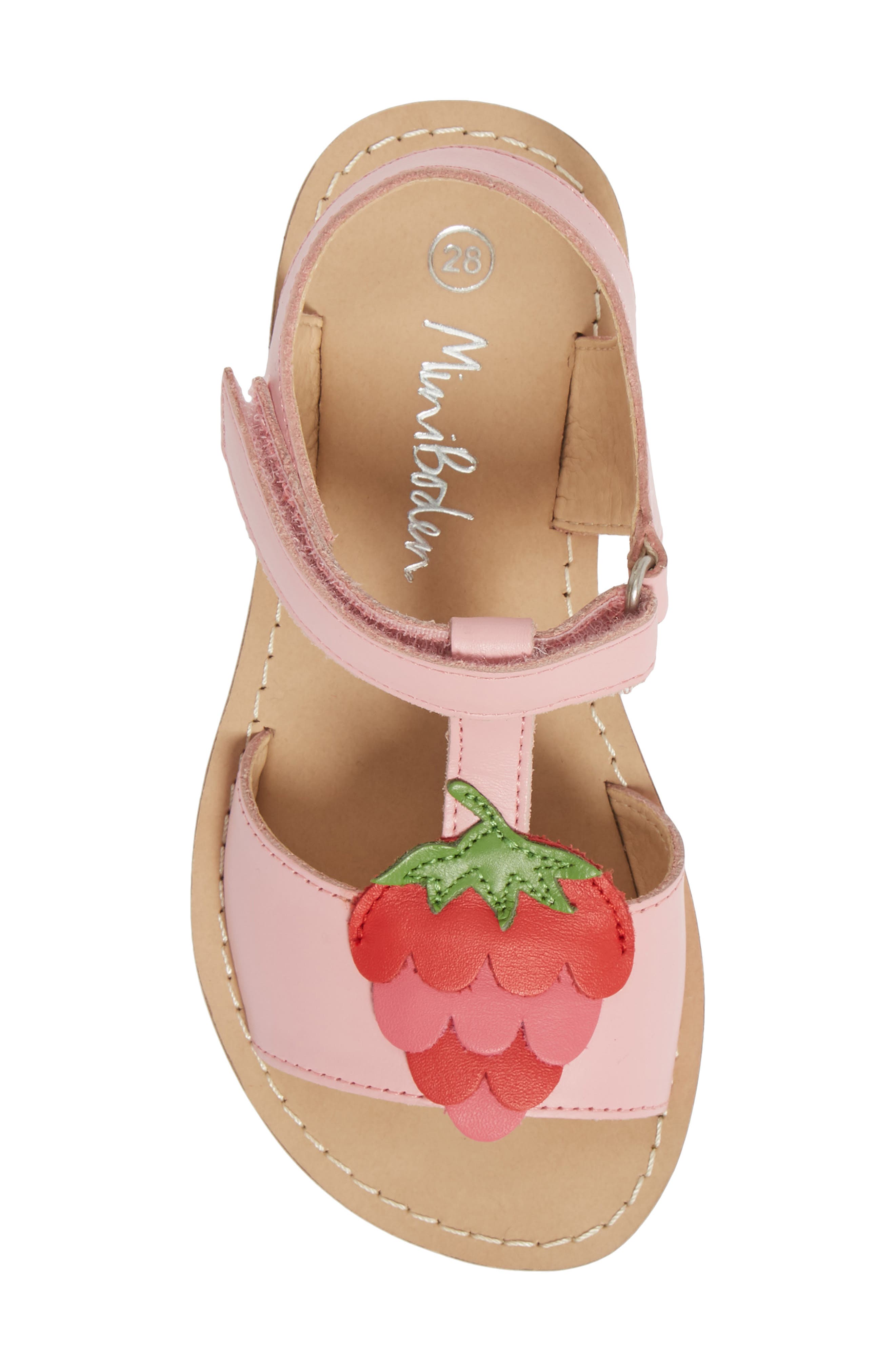 Holiday Strappy Sandal, Alternate, color, PINK STRAWBERRY