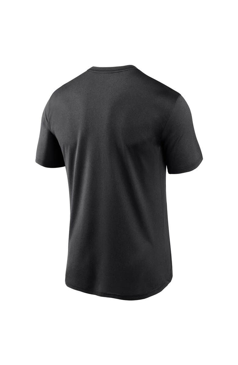 Nike Men's Nike Black Colorado Rockies Wordmark Legend Performance T-Shirt, Alternate, color, Black
