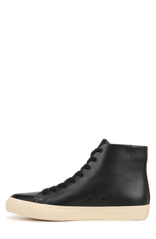 Vince Men's Fulton High Top Leather Oxford Shoes In Black