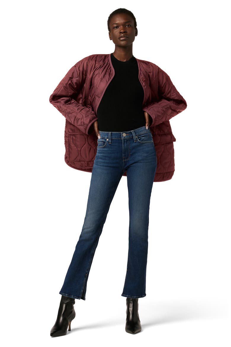 Nico Slit Ankle Straight Leg Jeans, Alternate, color, MISSION