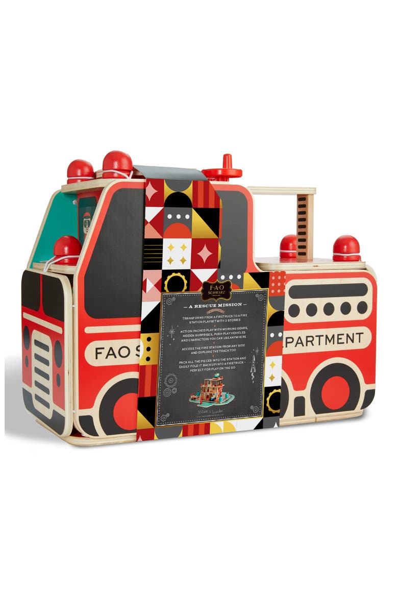 21-Piece Wood Rescue Responders Playset, Alternate, color, OPEN MISCELLANEOUS