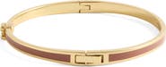 COACH Sculpted C Enamel Hinge Bangle
