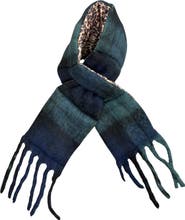 Nicole Miller Reversible Quilted Pull Through Scarf