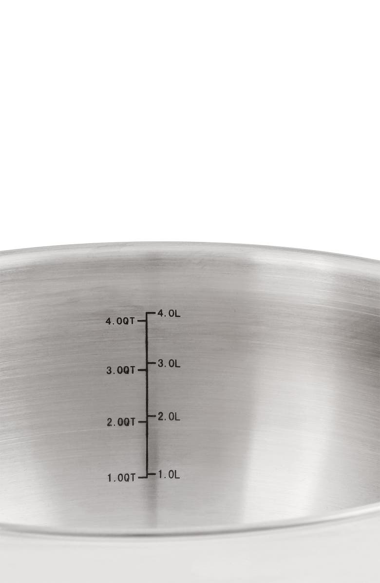 BergHOFF Stainless Steel 5.5 Qt. Stock Pot, Alternate, color, 