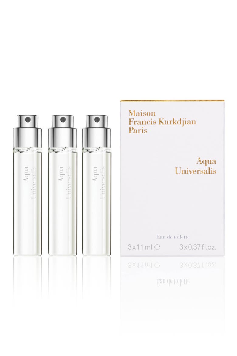 Paris Aqua Universalis Eau de Toilette Refill Trio, Main, color, NO COLOR