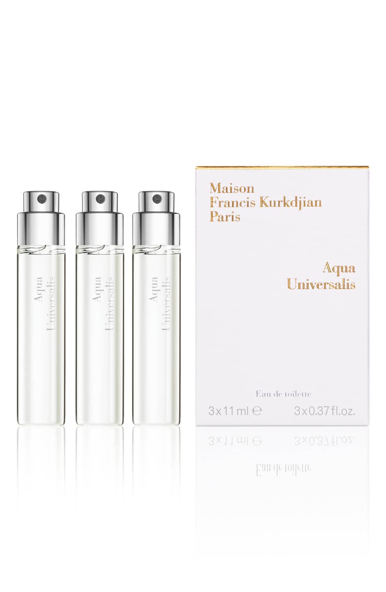 Maison Francis Kurkdjian Paris Aqua Universalis Eau de Toilette Refill Trio, Main, color,