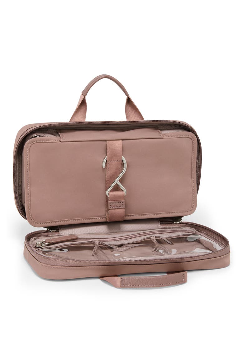 Voyageur Small Madeline Nylon Cosmetics Bag, Alternate, color, LIGHT MAUVE