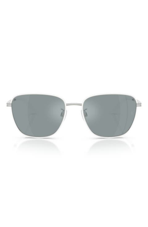 57mm Roger Federer R-18 Polarized Square Sunglasses