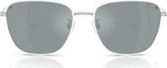 Oliver Peoples 57mm Roger Federer R-18 Polarized Square Sunglasses