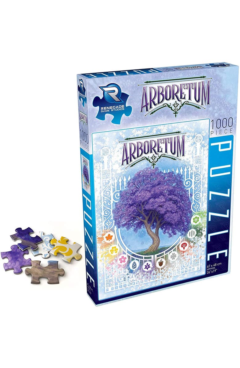 Renegade Game Studios Arboretum Jigsaw Puzzle, 1000 Pieces, Alternate, color, Multicolored