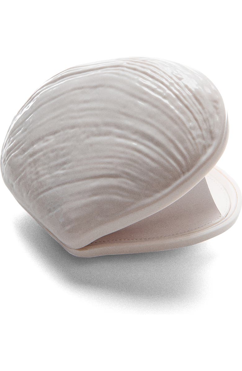 SIMONMILLER Oyster Clutch, Alternate, color, Macadamia