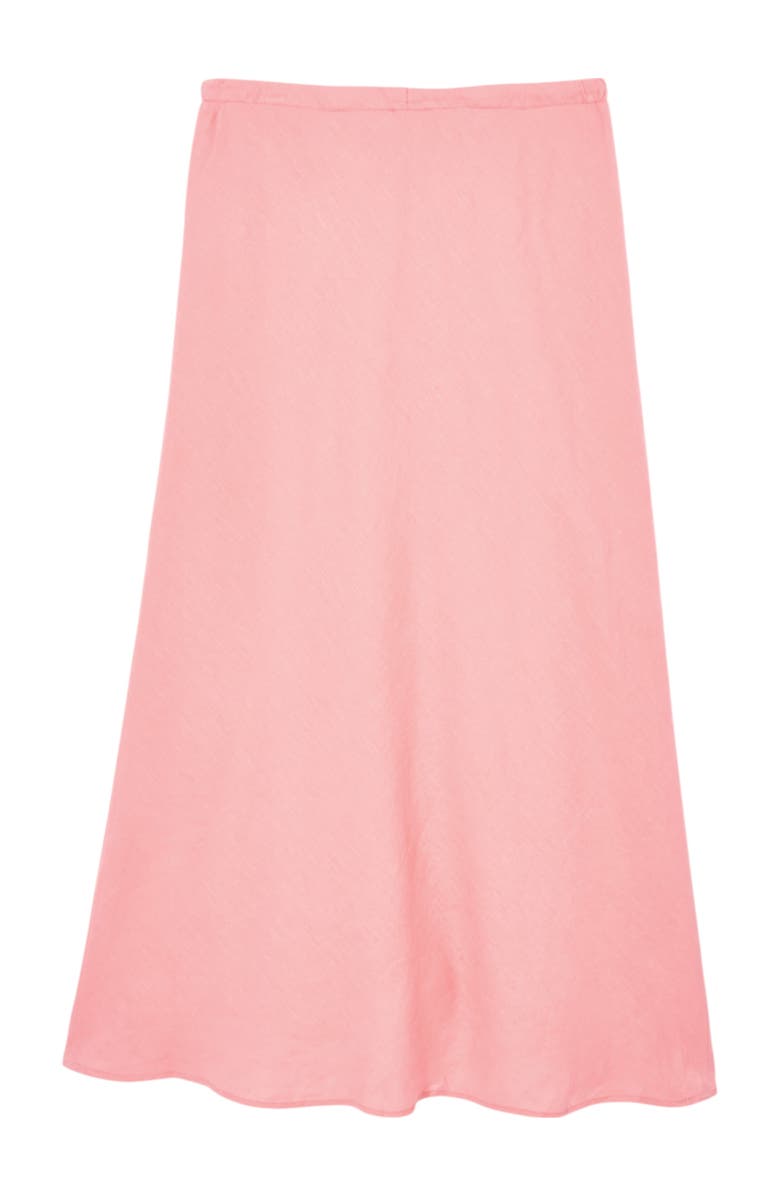 MINT VELVET Linen Slip Maxi Skirt, Alternate, color, 