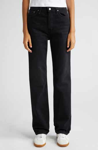 Classic High Waist Rigid Straight Leg Jeans (Nordstrom Exclusive)