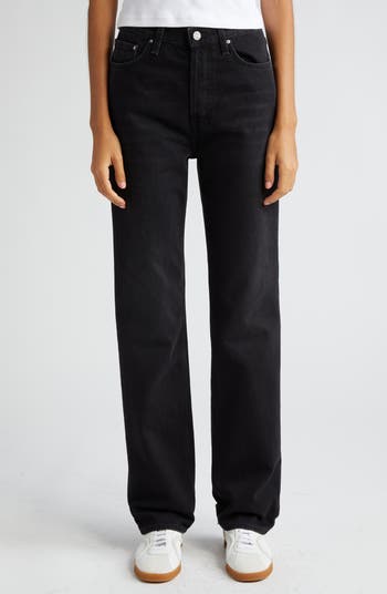 Toteme Classic ハイライズデニムストレートジーンズ TOTEME Classic High Waist Rigid Straight Leg Jeans | Nordstrom