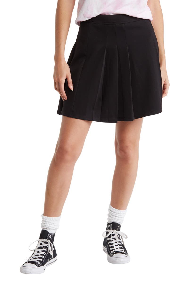 Ookie & Lala Plaid Inverted Pleat Shirt, Main, color, 