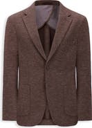 Victor Emmanuel Textured Comfort Knit Cotton Blend Sport Coat