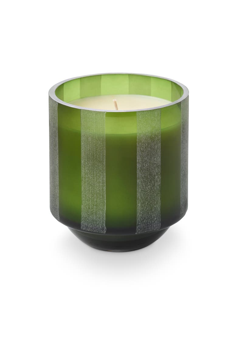 Fa La Lovely Fresh Balsam Etched Striped Glass, Main, color, Green