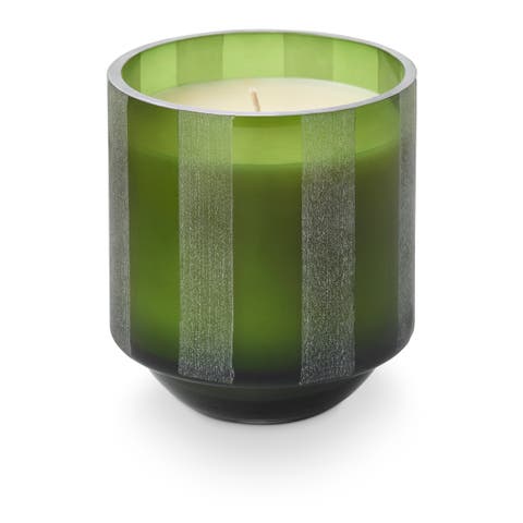 Fa La Lovely Fresh Balsam Etched Striped Glass