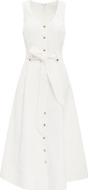 Ever New Priscilla Button Down Midi Dress