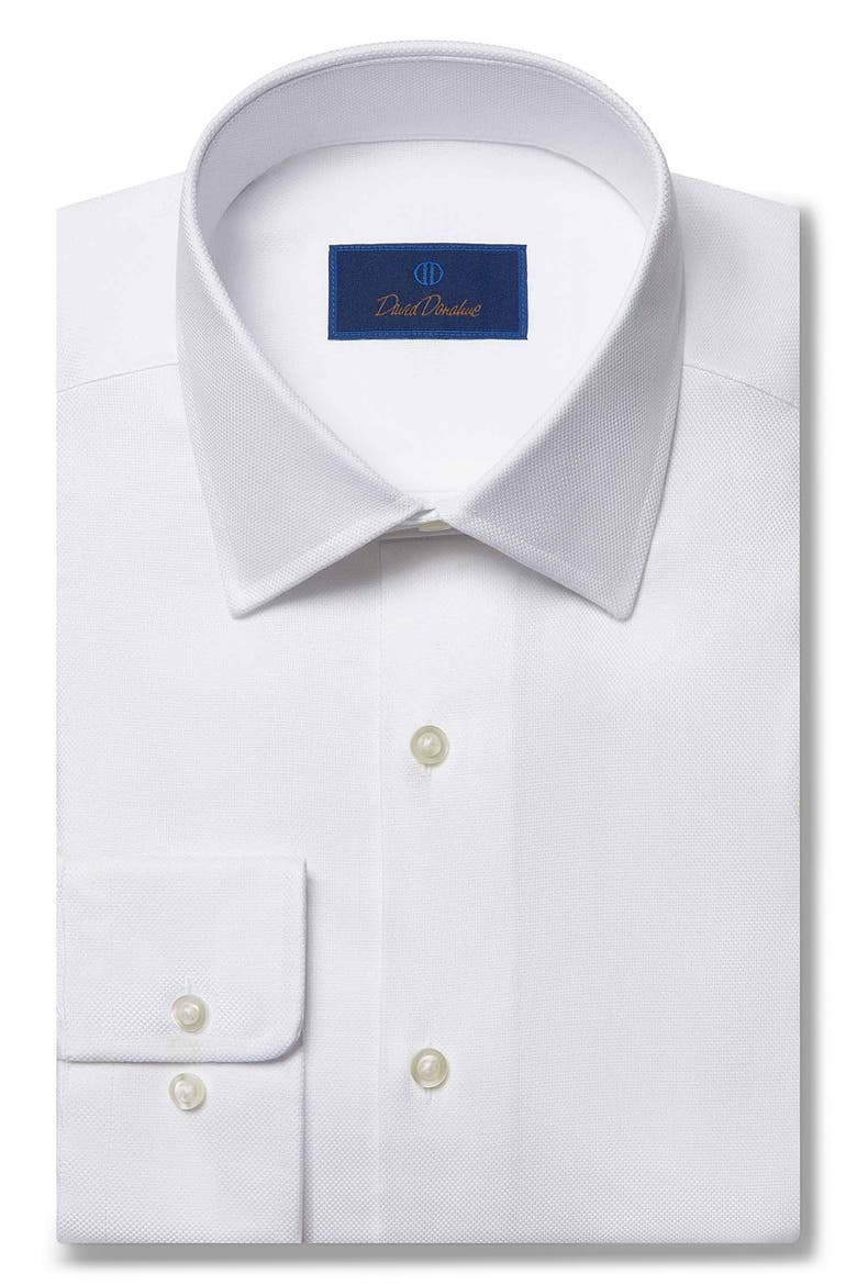 Regular Fit Royal Oxford Dress Shirt, Alternate, color, WHITE