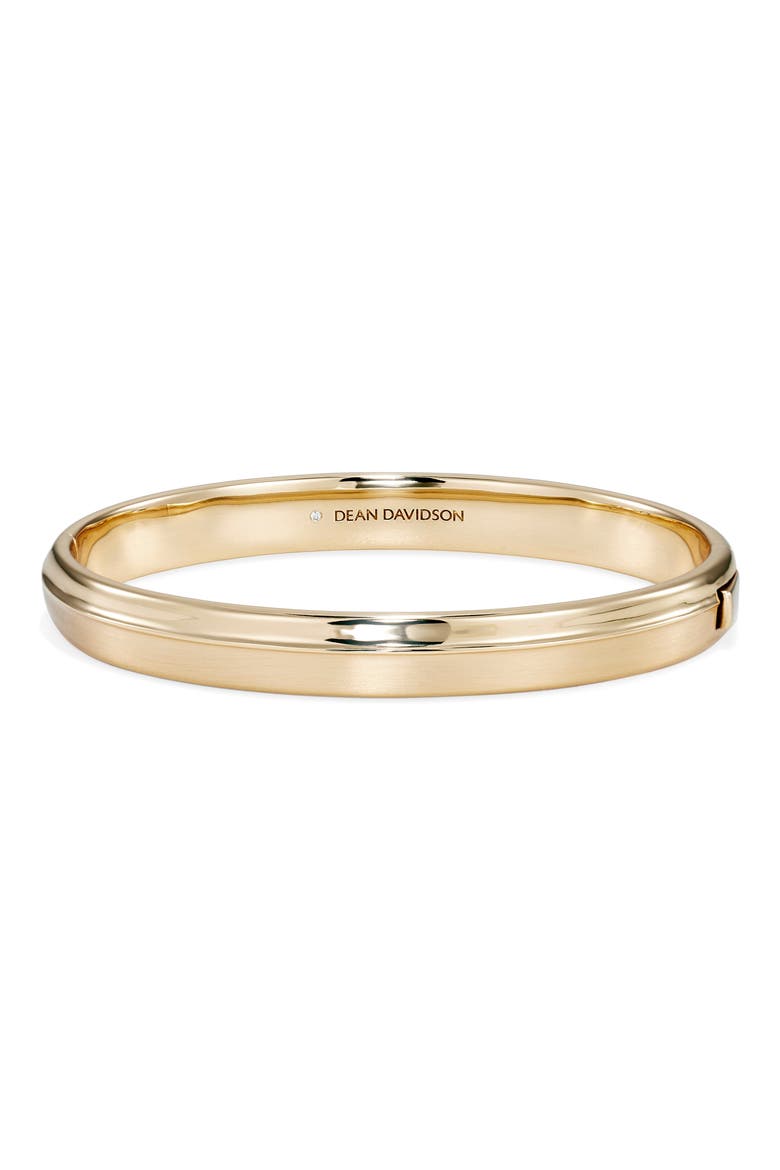 Tao Hinge Bangle, Main, color, GOLD