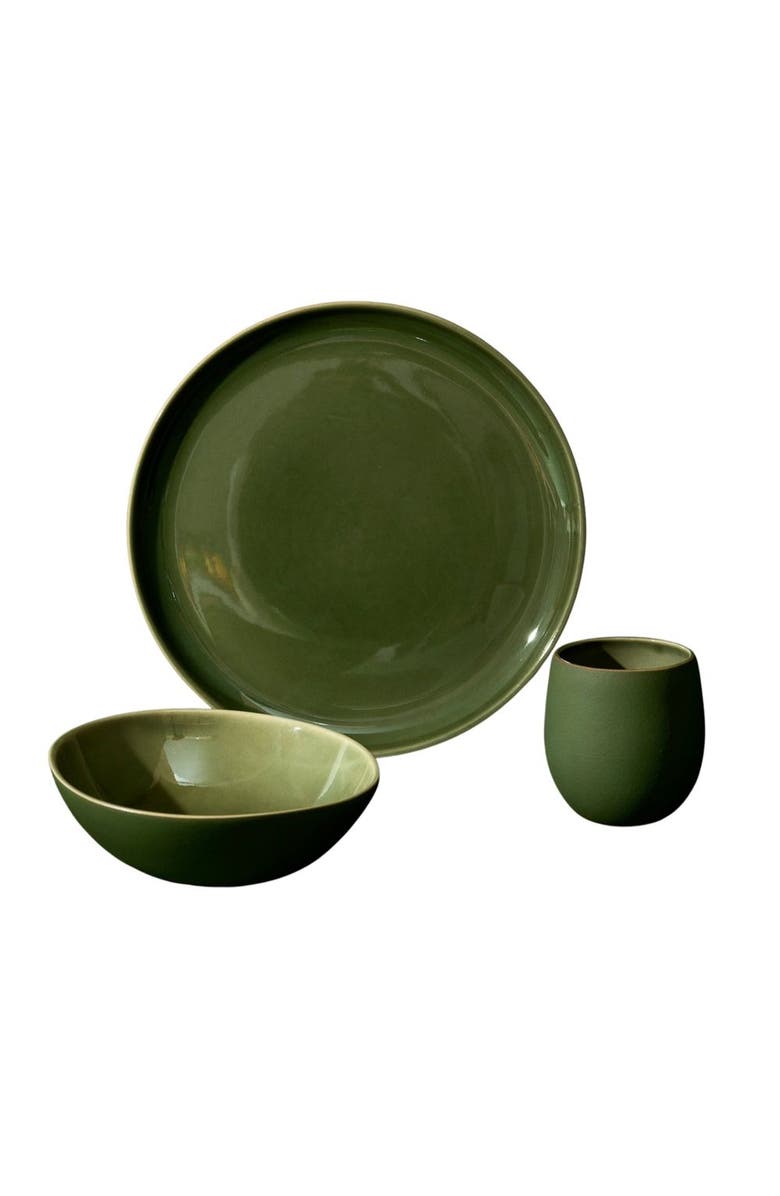 Gharyan Stoneware Gourmet Breakfast Set, Main, color, 