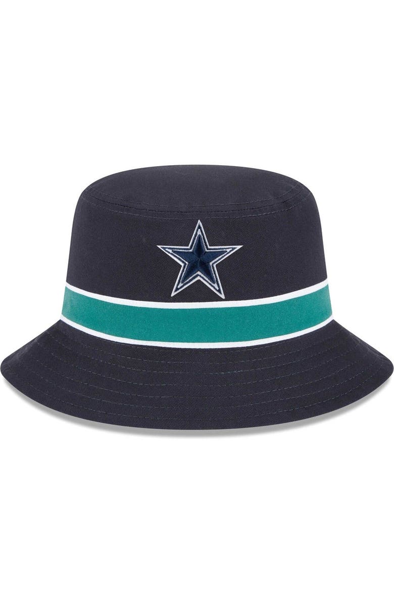New Era Men's New Era Navy/Camo Dallas Cowboys Reversible Bucket Hat, Main, color, Navy