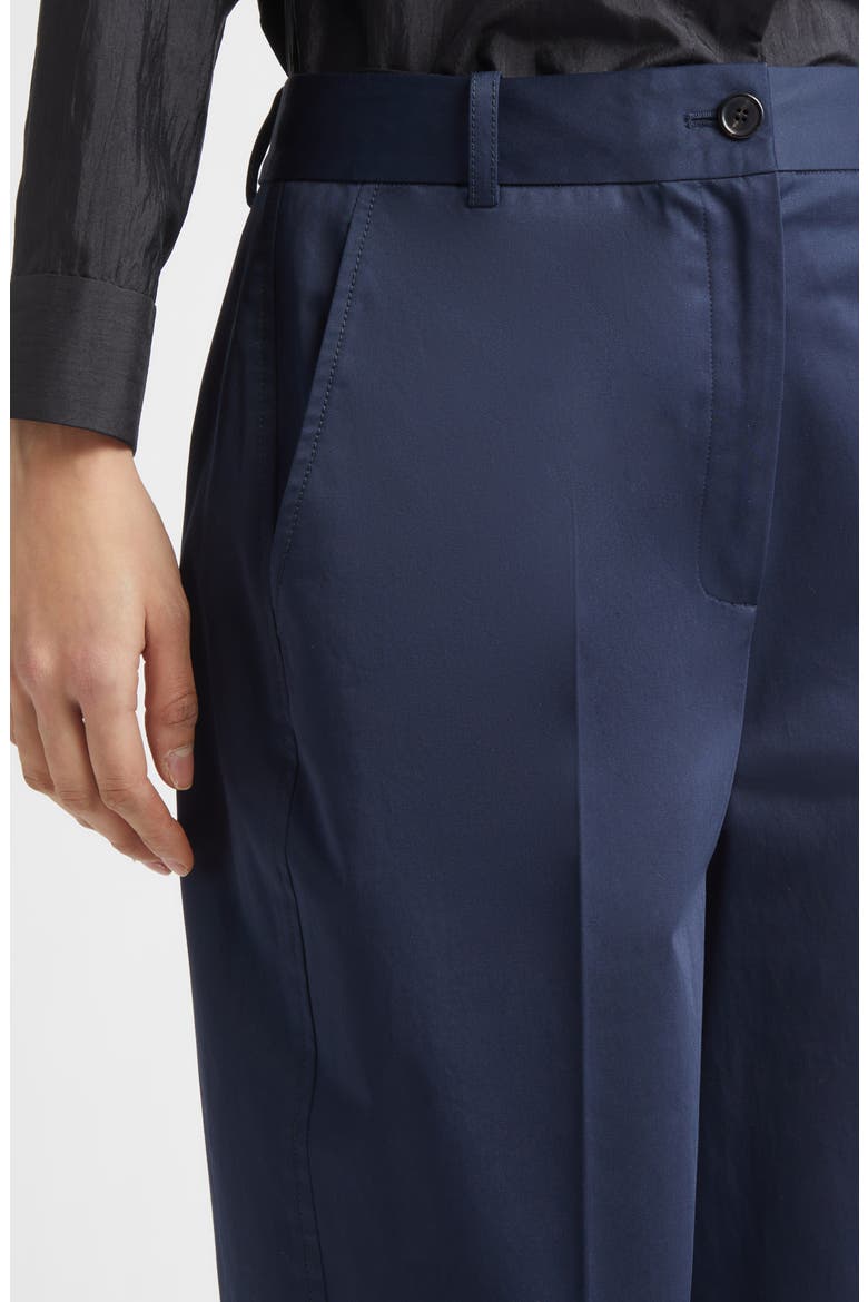 Astor Cotton Stretch Twill Tapered Leg Pants, Alternate, color, NAVY