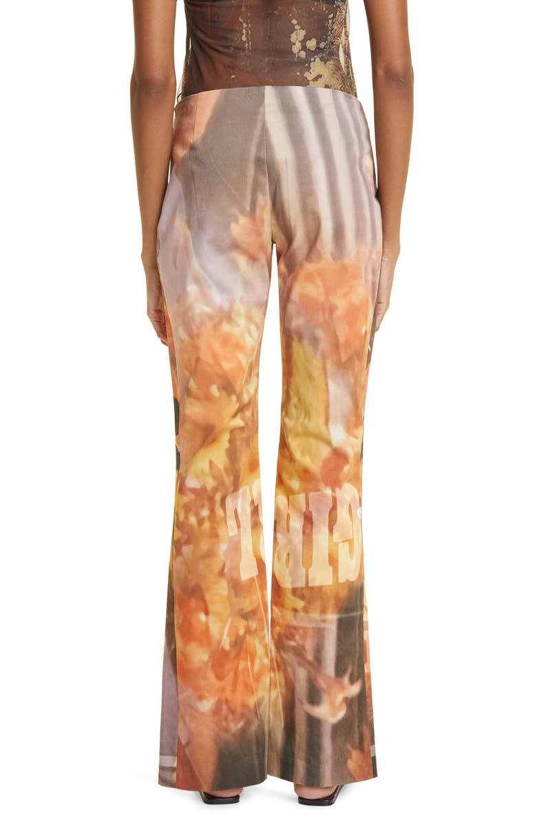 ELLISS Sunflower Stretch Denim Kick Flare Pants, Alternate, color, 