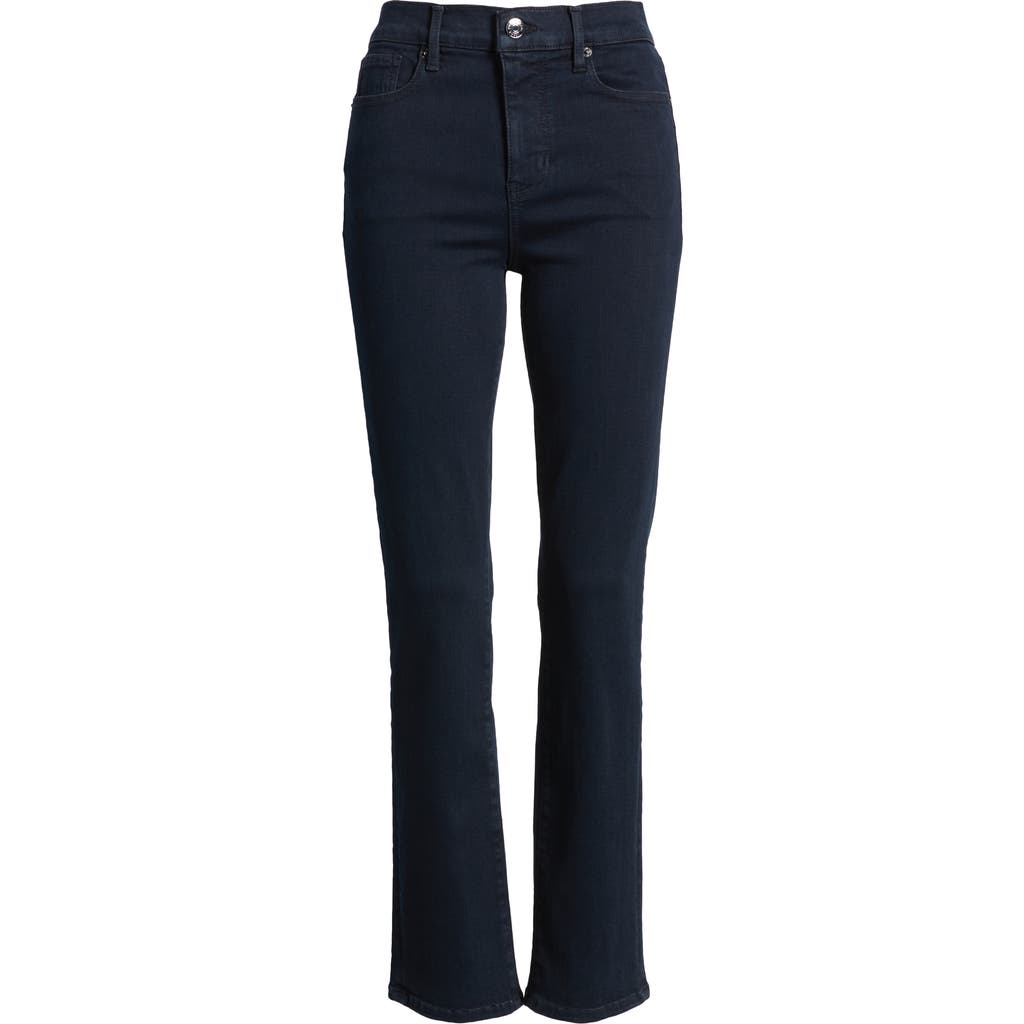 Frame Le High Straight Leg Jeans In Slow Days
