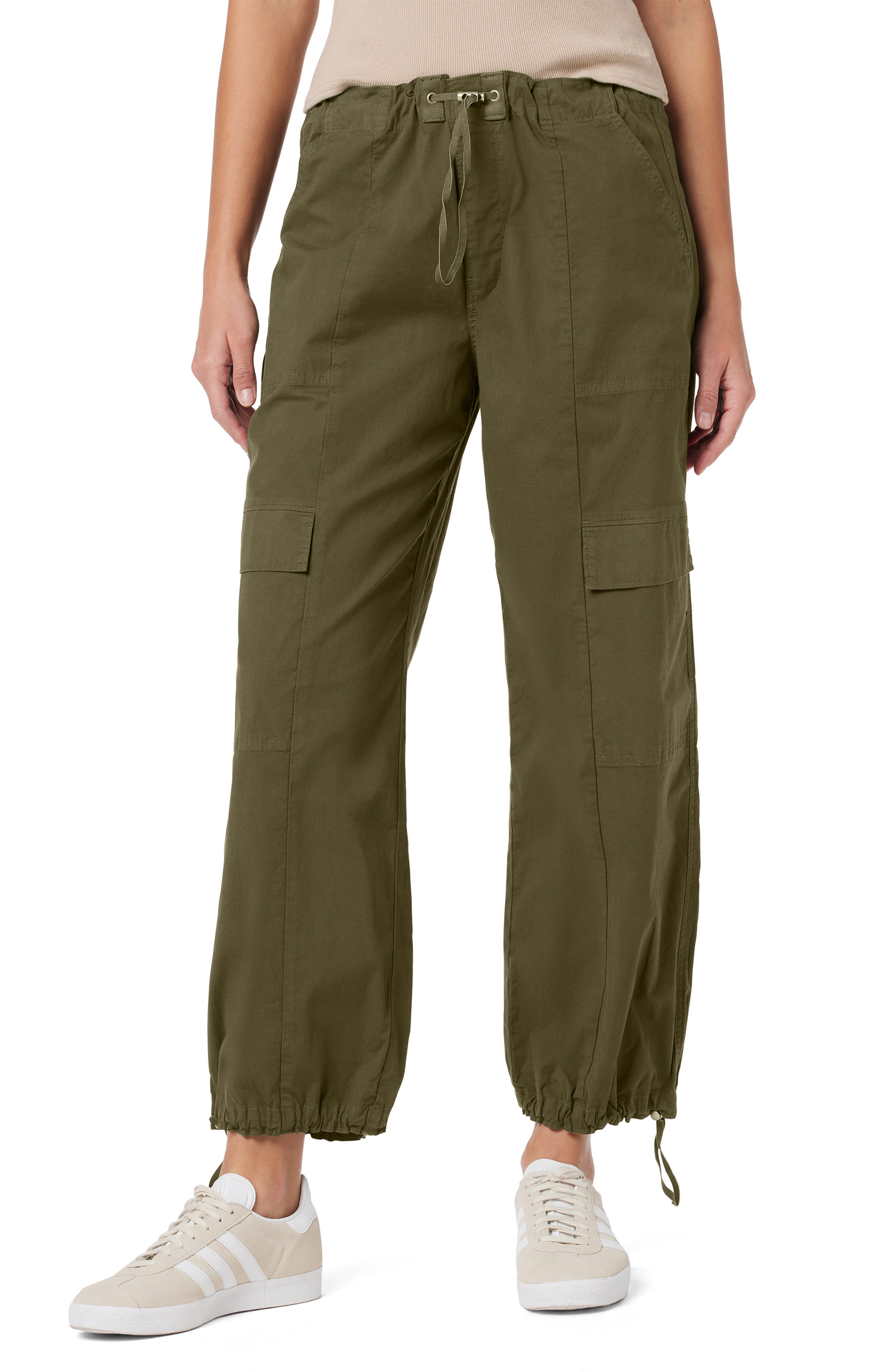 Hudson Jeans Stretch Cotton Parachute Cargo Pants