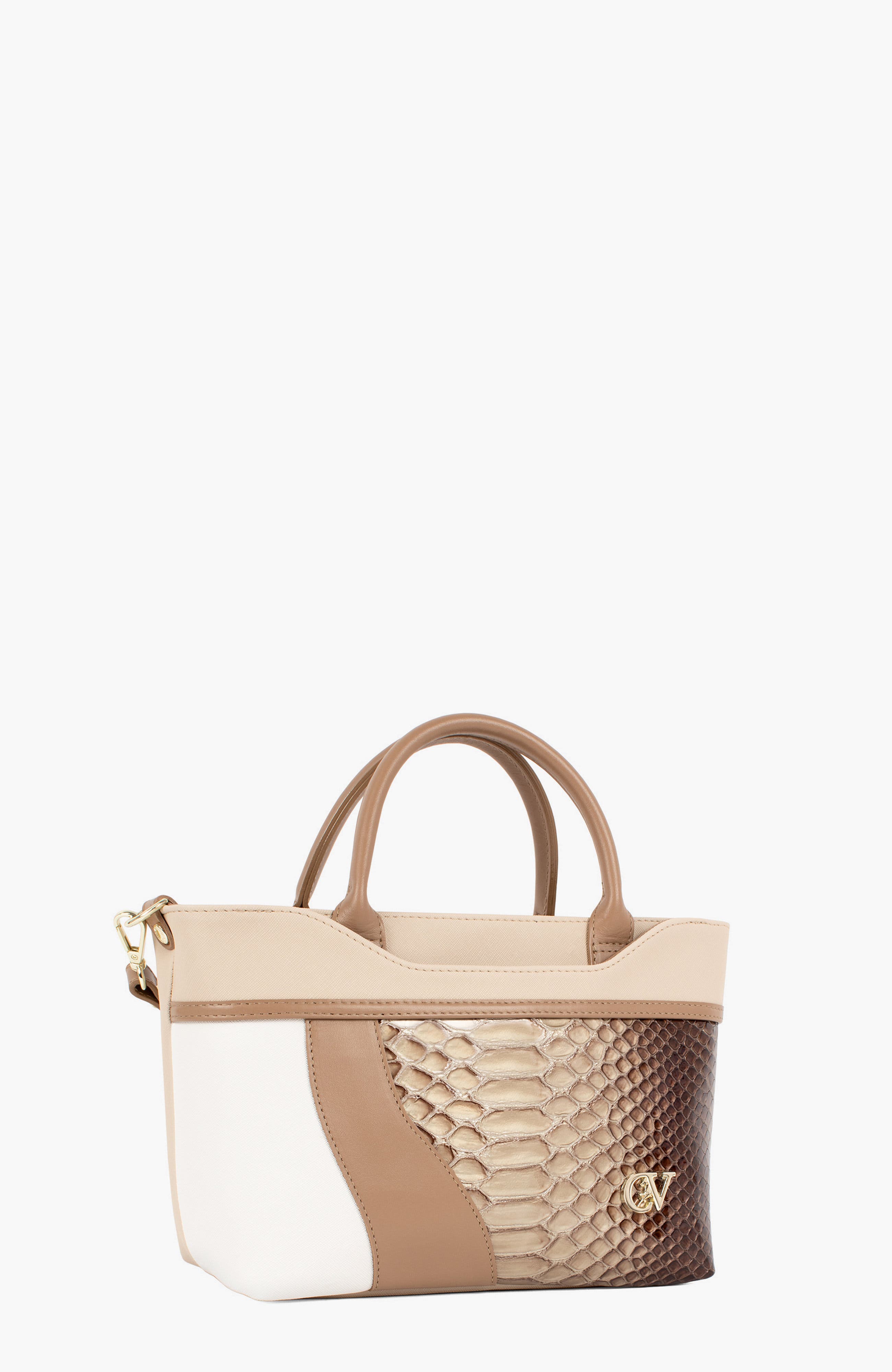 CV By Cavalinho 635 Handbag, Alternate, color, Beige / White