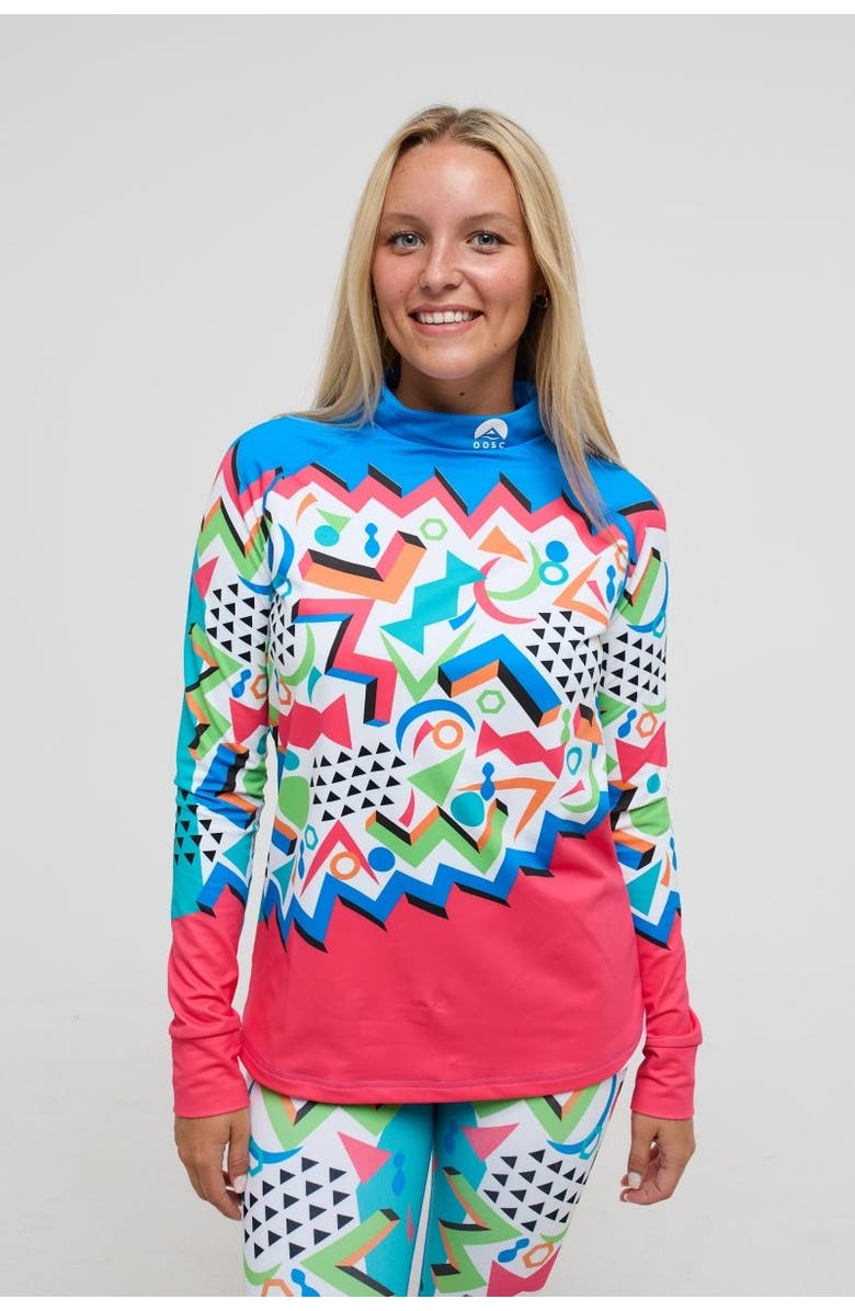 OOSC Baselayer Top - Nuts Cracker Women's, Alternate, color, Multi-Colour