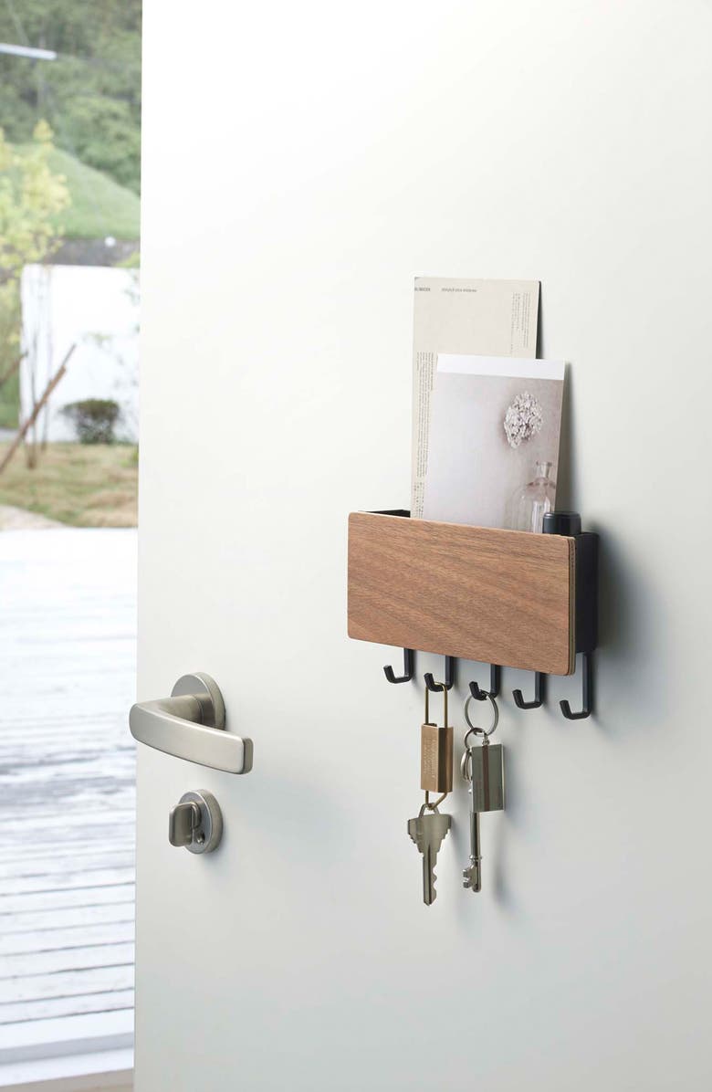 Yamazaki Magnetic Key Rack, Alternate, color, Walnut