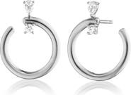 Monica Rich Kosann Medium Galaxy Wrap Hoop Earrings