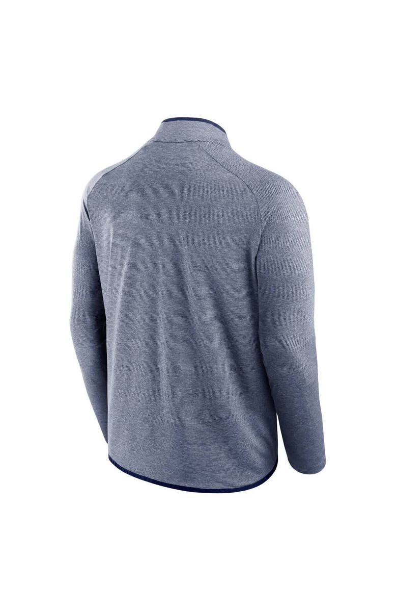 FANATICS Unisex Fanatics College Navy Seattle Seahawks Front Office Performance Primary Quarter-Zip Jacket, Alternate, color, College Navy