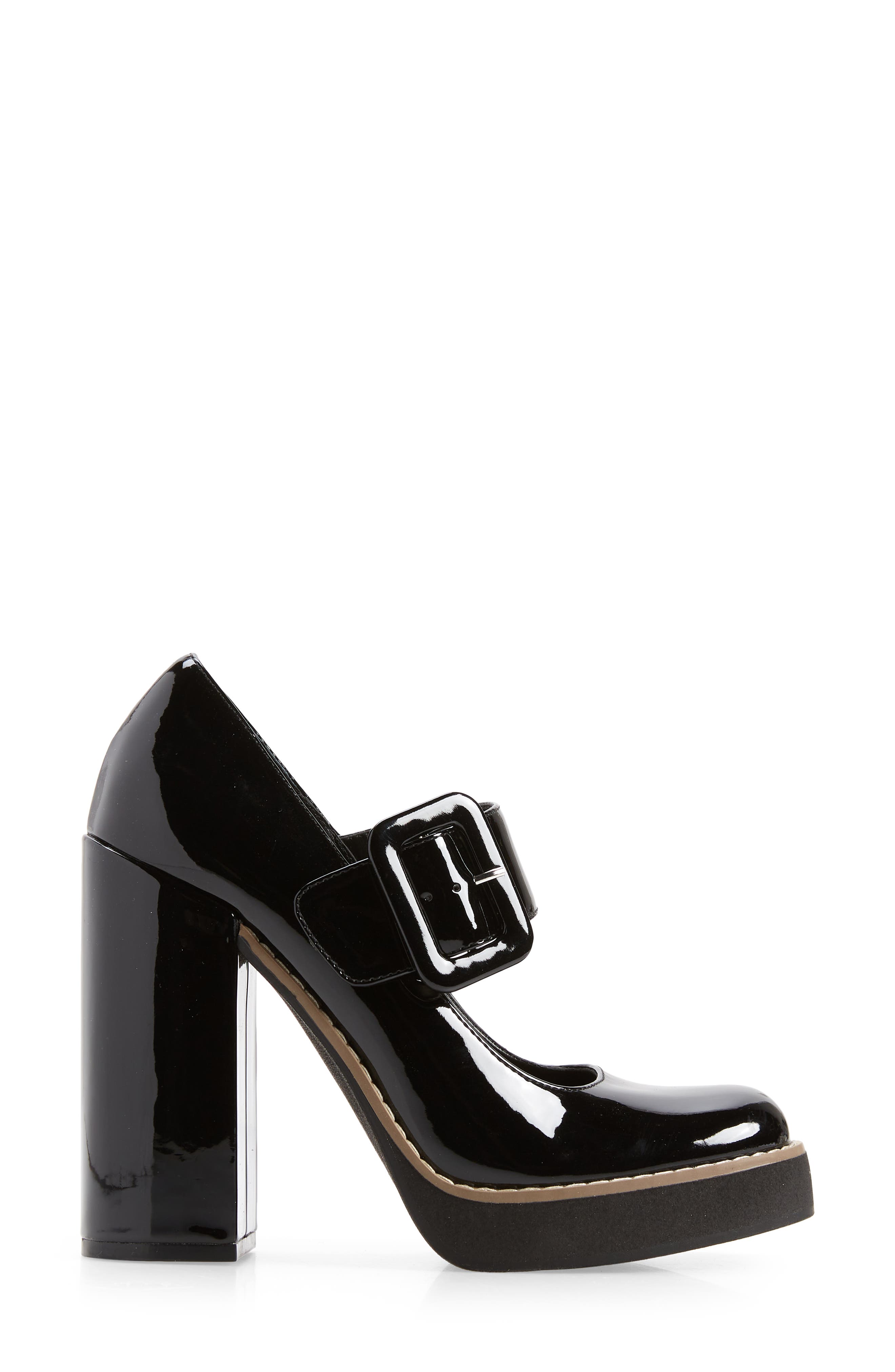 Tarrah Platform Mary Jane Pump, Alternate, color, BLACK PATENT