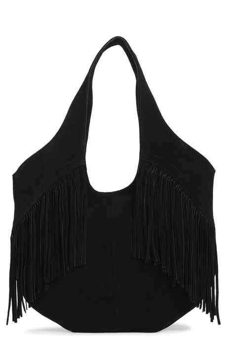 Lucky Brand Nyra Fringe Suede Tote Bag