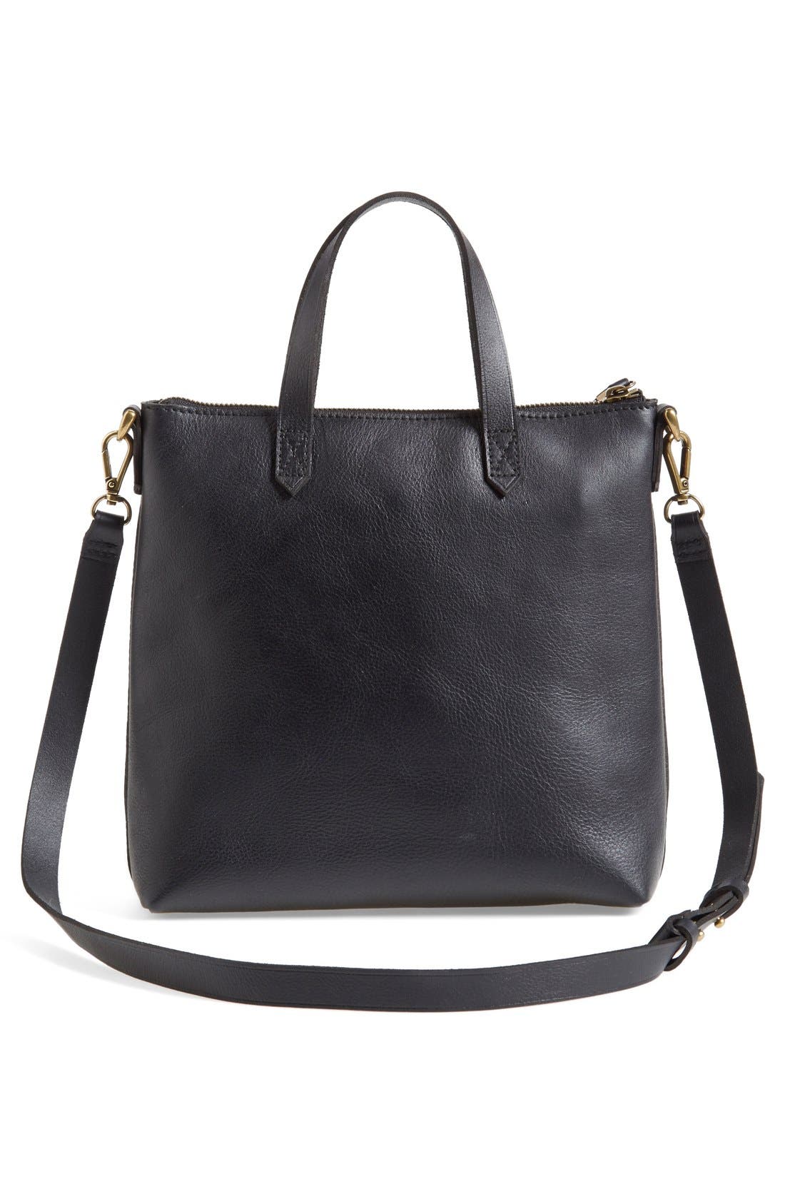 Madewell The Transport Leather Crossbody Bag, Alternate, color, 