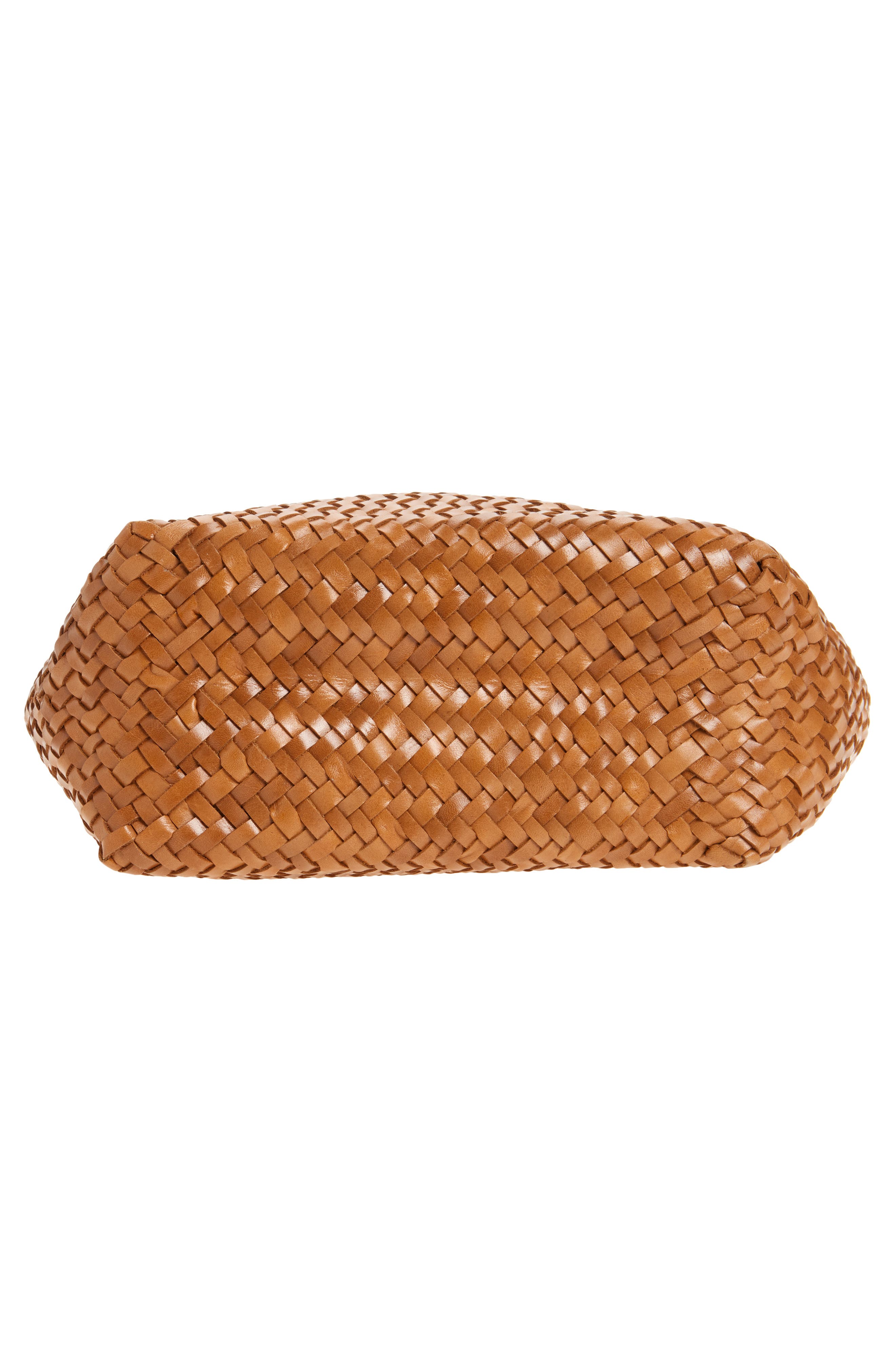 Madewell The Handwoven Leather Shoulder Bag, Alternate, color, 