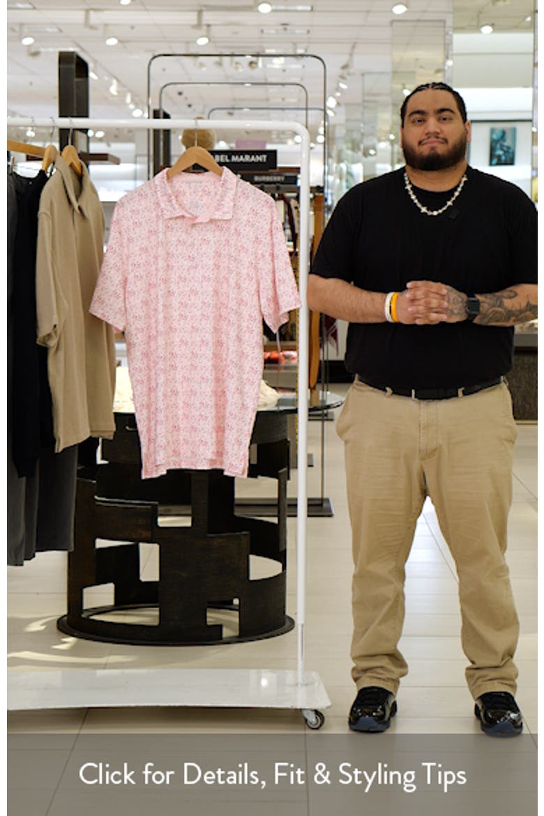 Sunday Floral Performance Golf Polo video