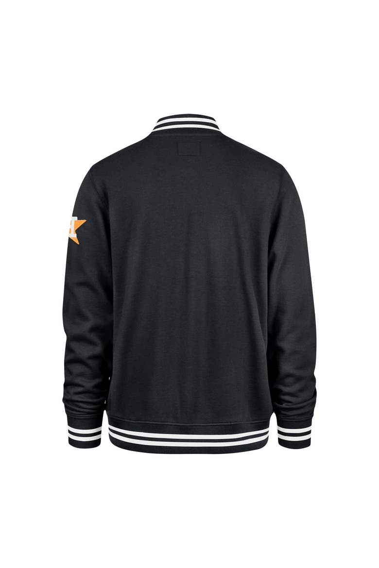 Men's '47 Navy Houston Astros Wax Pack Pro Camden Full-Zip Track Jacket, Alternate, color, Navy