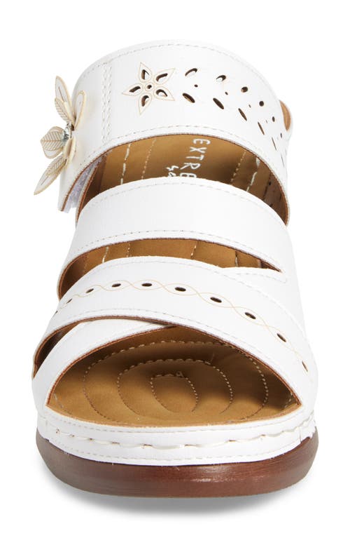 Extreme By Eddie Marc Wedge Slide Sandal