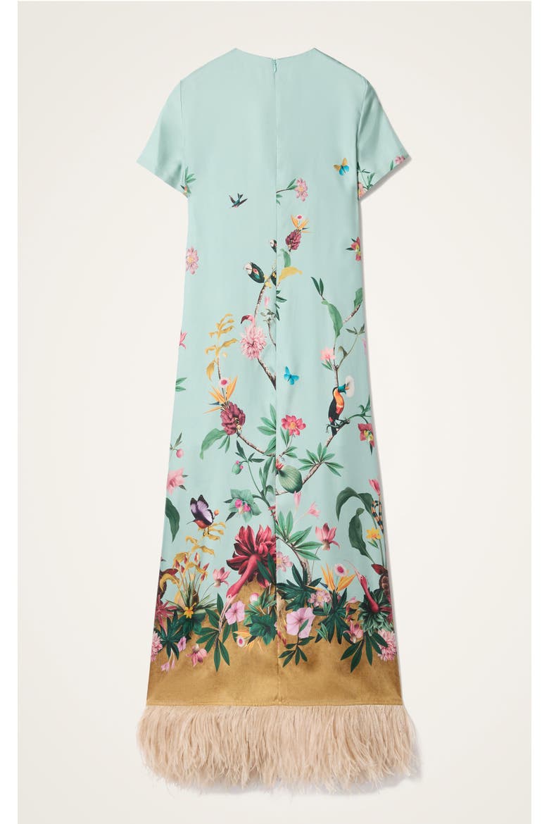 Swing Dress, Alternate, color, Zooflora Panel Light Blue