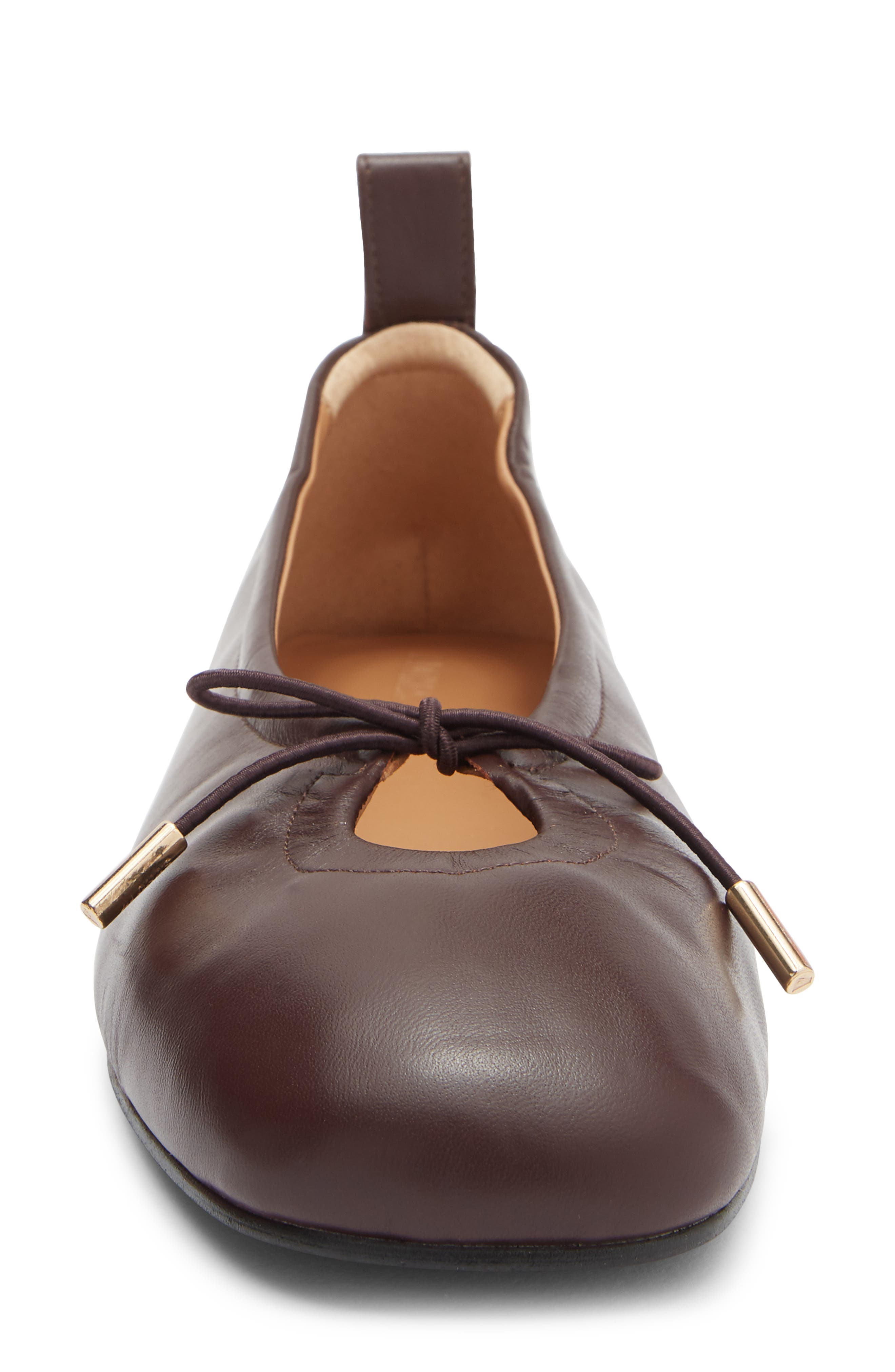 Rosalind Ballet Flat, Alternate, color, BROWN