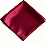 SILKSILKY Pure Silk Solid Color Square Scarf
