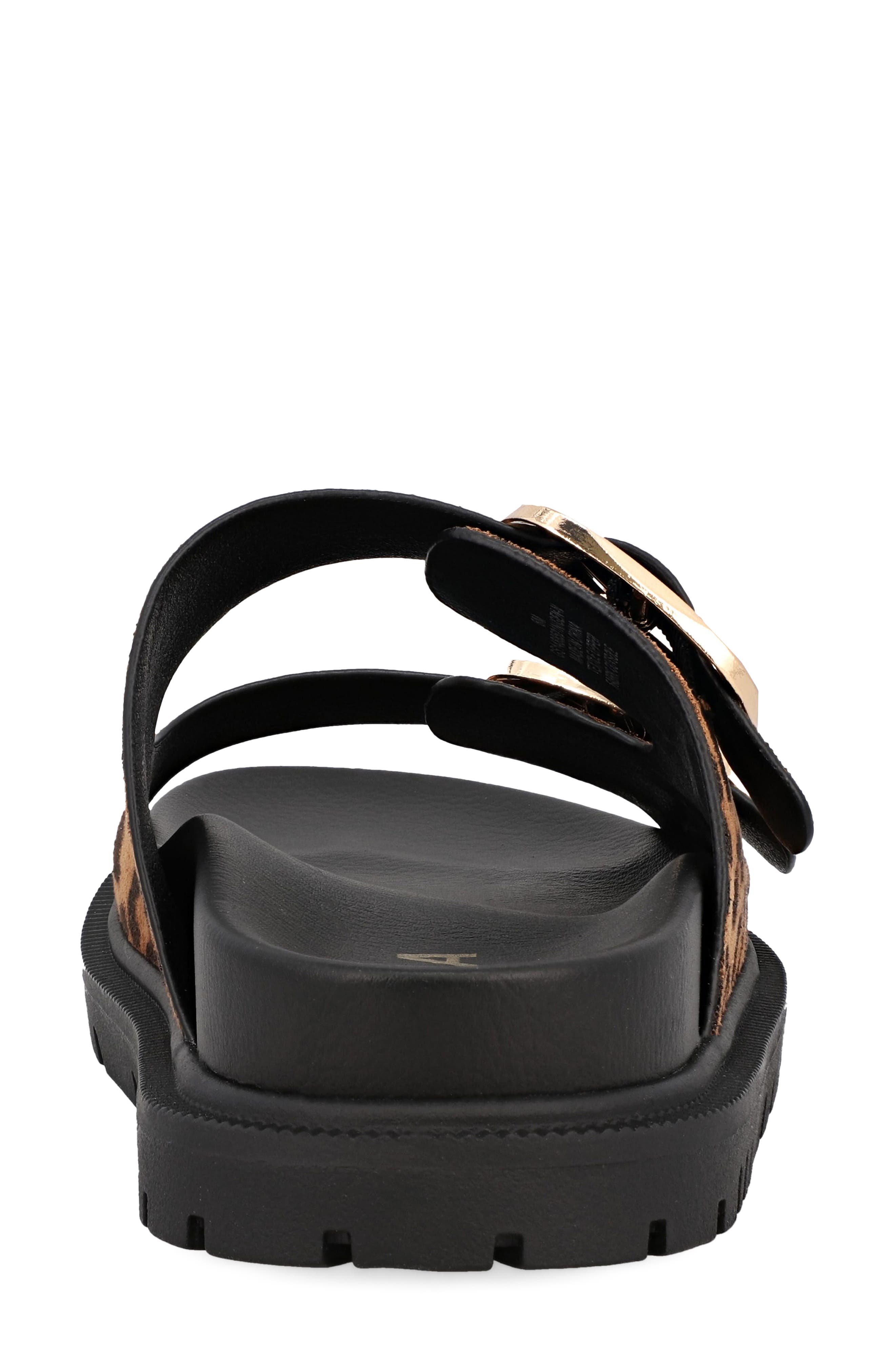Alttar Slide Sandal, Alternate, color, LEOPARD PRINT