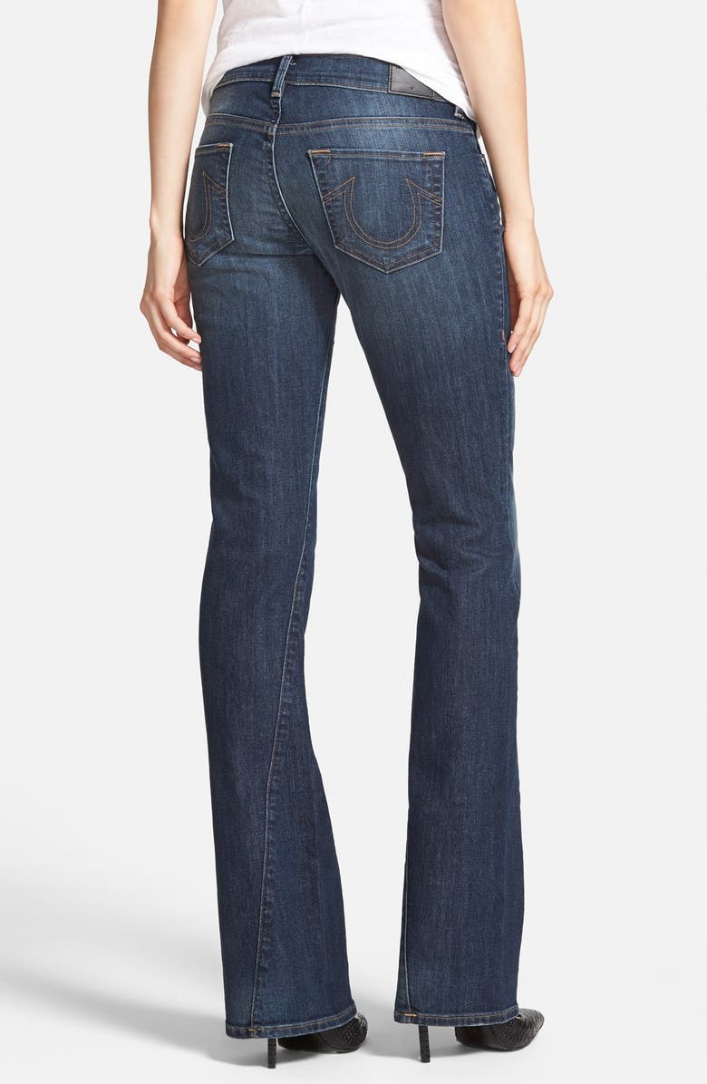 True Religion Brand Jeans 'Becca' Twisted Inseam Bootcut Jeans, Alternate, color, 