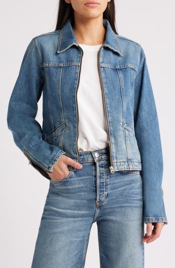 Re/done Slim Fit Denim Jacket