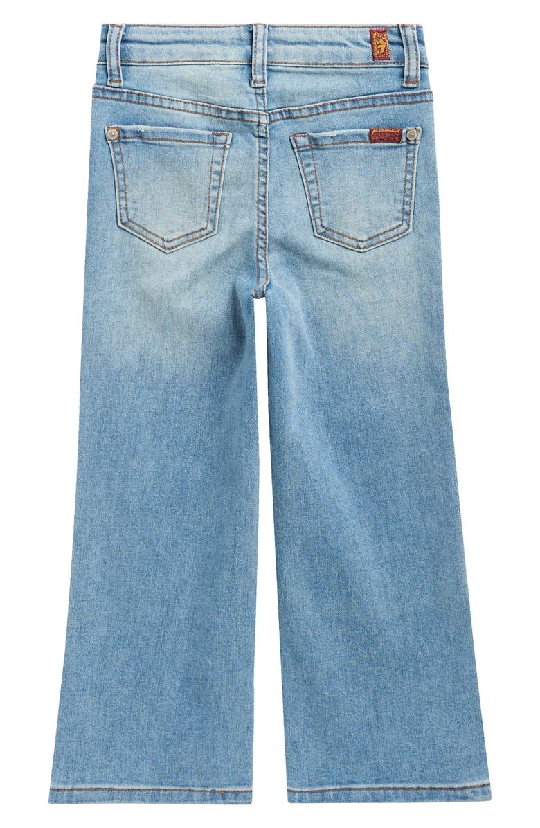 7 For All Mankind Kids' Lotta Wide Leg Jeans, Alternate, color, Prophecy